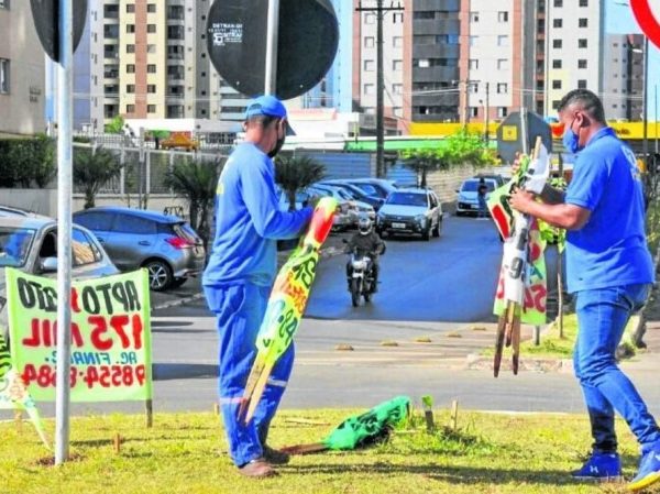 Faixas publicitárias