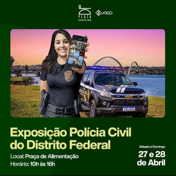 Exposição da PCDF em Águas Claras