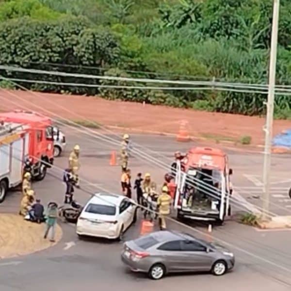 Acidentes de trânsito agitam o início da semana em Águas Claras