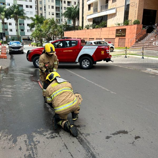 Princípio de incêndio em padaria mobiliza Corpo de Bombeiros em Águas Claras