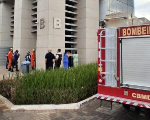 Vazamento de gás em consultório odontológico mobiliza bombeiros em Águas Claras