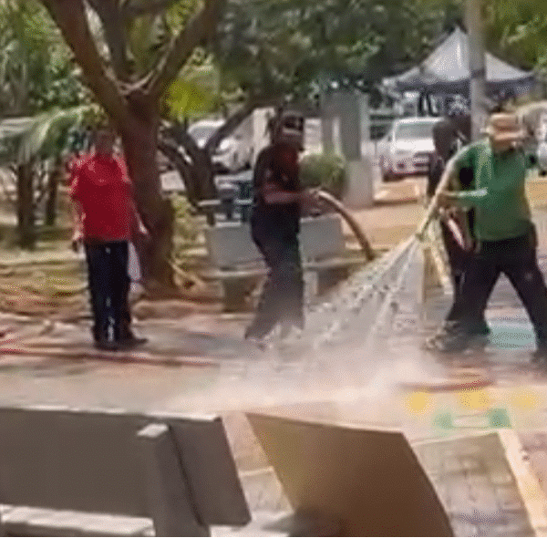 Síndicos e moradores da Quadra 204 promovem mutirão de limpeza em Águas Claras
