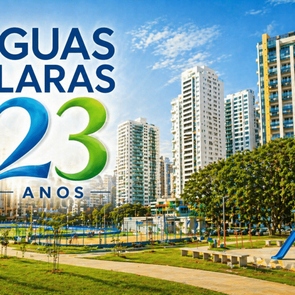 Águas Claras celebra 23 anos com evento gratuito no Parque Sul