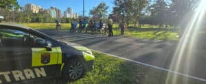 Detran-DF aperta a fiscalização no Parque de Águas Claras e alerta ciclistas