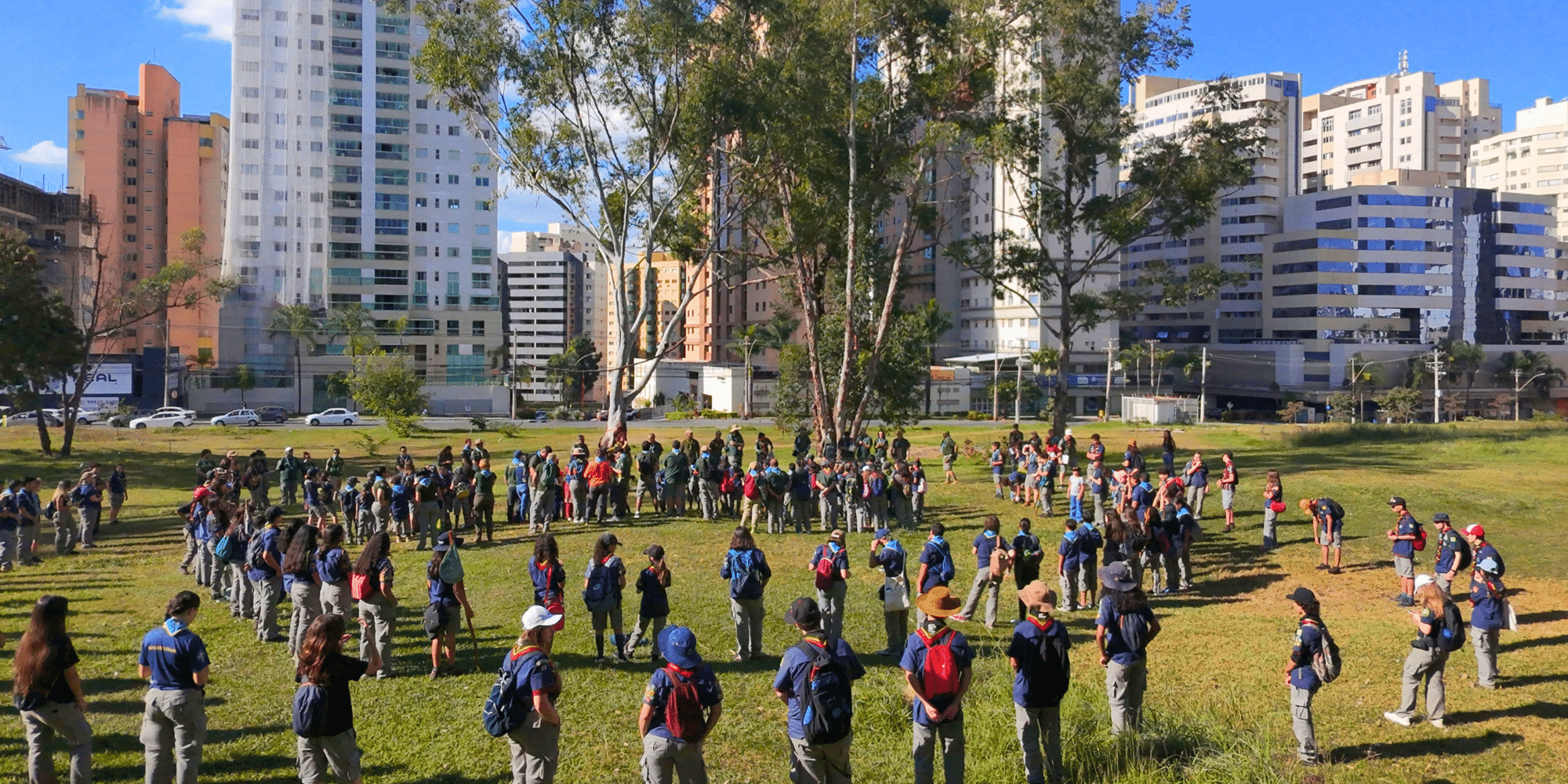 Escoteiros de Águas Claras mapeiam quase 300 árvores e reforçam mobilização pelo Parque Central