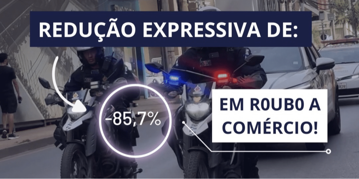 Águas Claras tem redução de 85,7% em roubos a comércio, diz PMDF