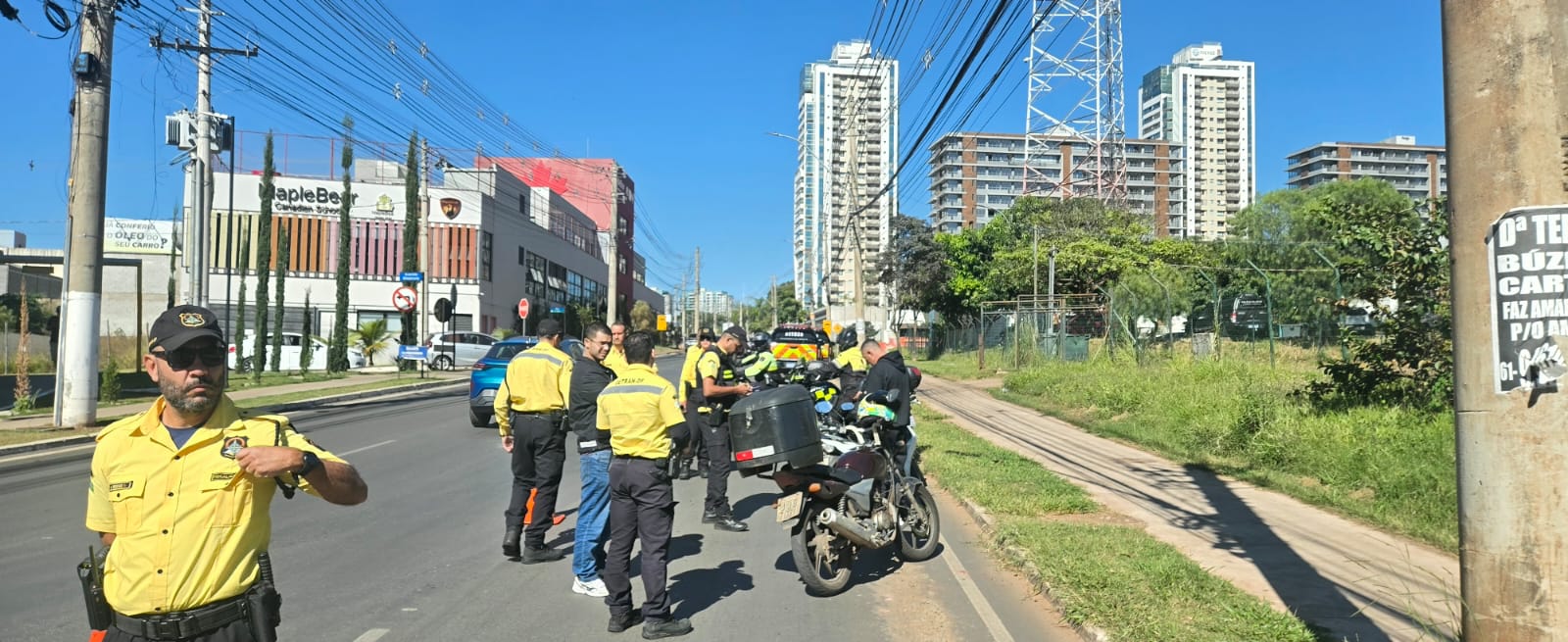 Operações do Detran-DF em Águas Claras combatem barulho excessivo e uso irregular de vagas exclusivas