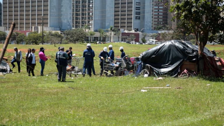 Águas Claras recebe ação do GDF para acolhimento de pessoas em situação de rua nesta quinta (18)